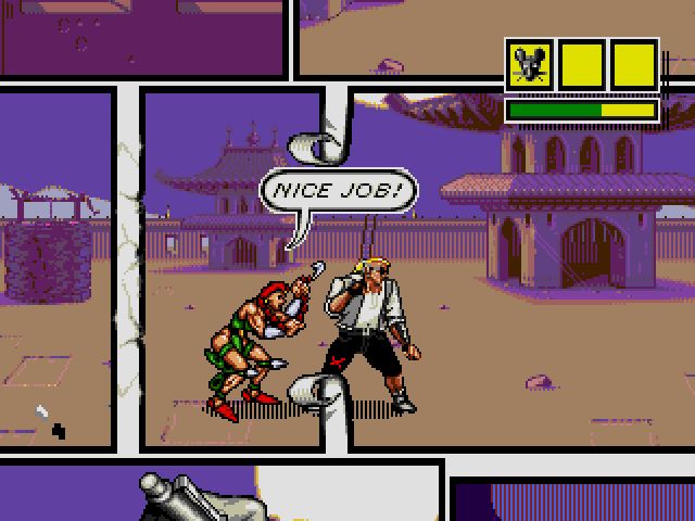 Comix Zone screenshot - Episode 2: Welcome to the Temple  Page 2